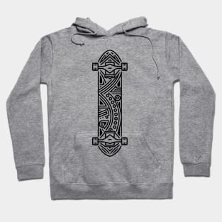 The Skateboard (Black) Hoodie